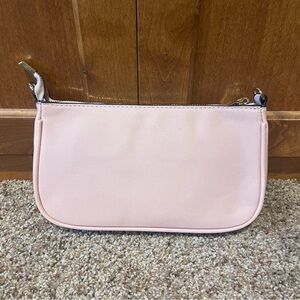 LIKE NEW Dasein Pastel‎ Pink Faux Leather Crossbody Bag